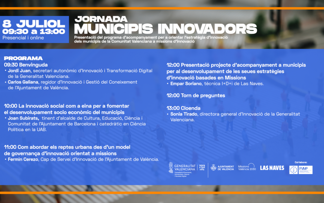 ¿Quieres orientar la estrategia de tu municipio a misiones de innovación?