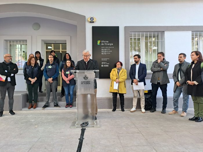 Ribó a l'Oficina Municipal de l'Energia de València