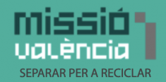 Logotipo de Missió València Separar per a reciclar