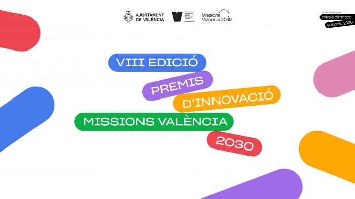 Cartel de la VIII edición de los Premios Missions València 2030